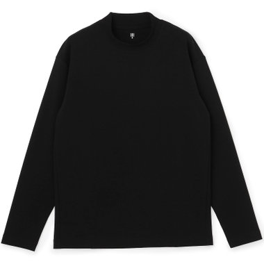 【RBC】クルーネックロングTシャツ/ブラック/「吸汗速乾」「接触冷感」「UV加工」