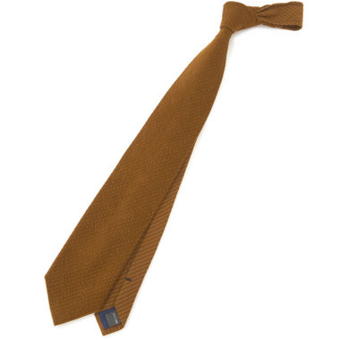 【SILVER LINE】コットンソリッド系ネクタイ 8.0cm幅/オレンジ
