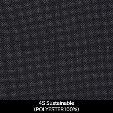 【日本製】【MEN'S】【パターンオーダー】【KSW】【春夏】スーツ/グレー×ウィンドペン/4S Sustainable (POLYESTER100%)