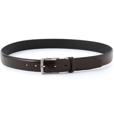 ピンバックルベルト 3.0cm幅/ブラウン/MADE IN JAPAN(ウエスト93cmまで対応)