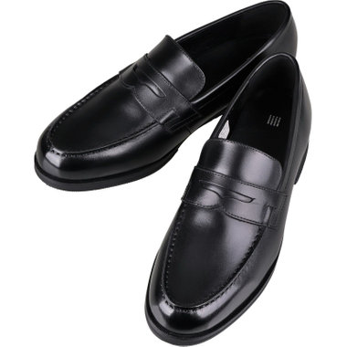 【BL】ローファードレスシューズ/ブラック/牛革(LWG)/マッケイ製法/Vibram