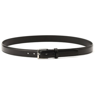 ピンバックルベルト 3.0幅/ブラック(ウエスト110cmまで対応)