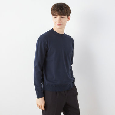 【RBC】BIZ KNIT クルーネック/ネイビー