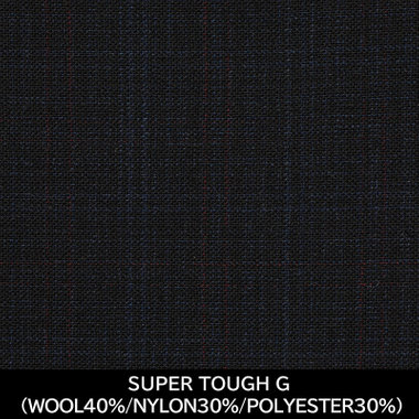 【国内縫製】【MEN'S】【パターンオーダー】【CLASSICO TAPERED S】【春夏】スーツ/ネイビー/SUPER TOUGH G (WOOL40%/NYLON30%/POLYESTER30%)