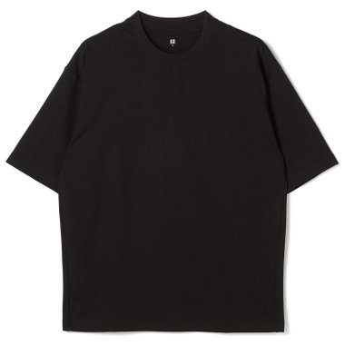 【RBC/五分袖】プレミアムコットンTシャツ / クルーネック / ブラック