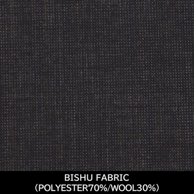 【国内縫製】【MEN'S】【パターンオーダー】【KSW】【春夏】スーツ/パープルネイビー/BISHU FABRIC (POLYESTER70% WOOL30%)