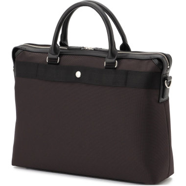 ブリーフケース/ブラウン/ショルダーストラップ付き