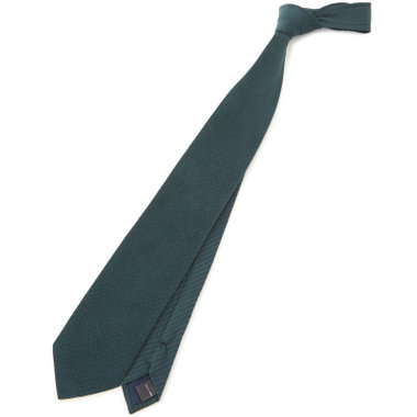 【SILVER LINE】コットンソリッド系ネクタイ 8.0cm幅/グリーン