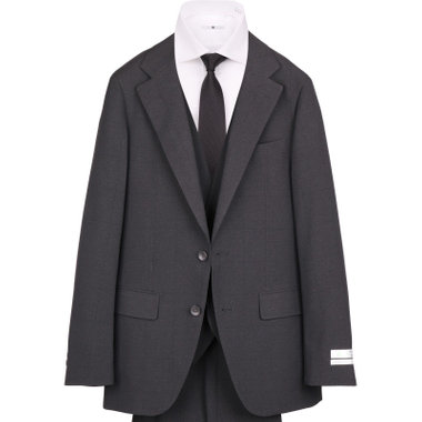 スーツセレクト セットアップスーツ 黒 Y7(180㎝) 消えない折目加工 