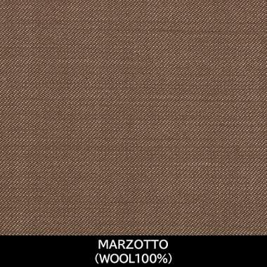 【国内縫製】【MEN'S】【パターンオーダー】【CLASSICO TAPERED S】【春夏】スーツ/ブラウン/MARZOTTO(WOOL100%)