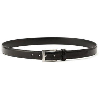 ピンバックルベルト 3.0幅/ブラック(ウエスト95cmまで対応)