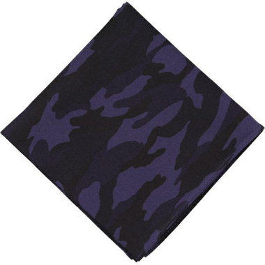 【発送在庫あり】【日本製】ハンカチ/コットン(綿)100%/ネイビー×カモフラ