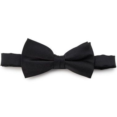 シルク蝶ネクタイ/ブラック