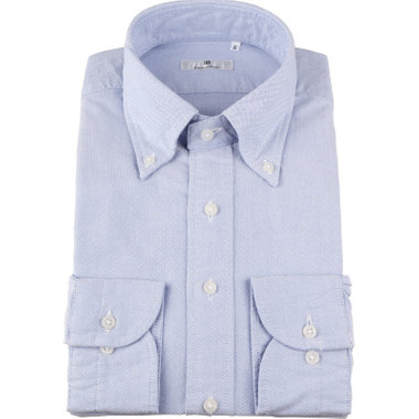 【WEB限定/OUTLET】【CLASSICO TAPERED】ボタンダウンドレスワイシャツ/ブルー