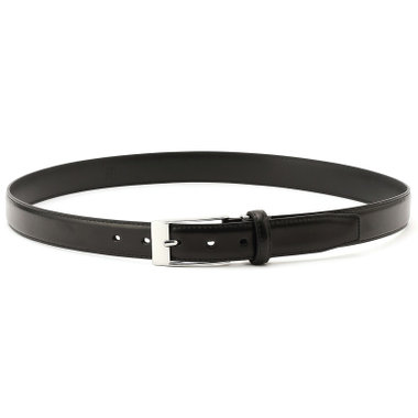 ピンバックルベルト 3.0cm幅/ブラック(ウエスト94cmまで対応)