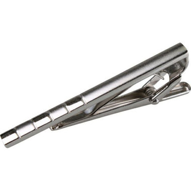 ネクタイピン タイクリップ 58mm×5mm/シルバー