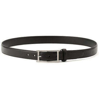 ピンバックルベルト 2.8幅/ブラック(ウエスト97cmまで対応)