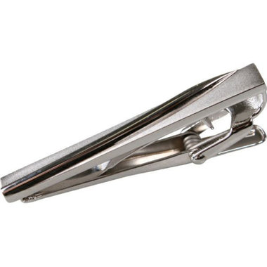 ネクタイピン タイクリップ 45mm×5mm/シルバー