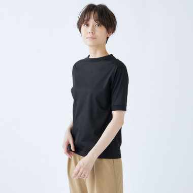 専用 発送誤り半袖ストレッチシャツ ブラック/ピンク LL SILVER LINE/半袖】Tシャツ/ブラック（2424103-27_S）｜メンズ