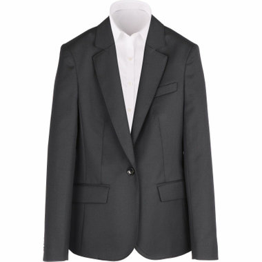 【SL】【年間】1釦ジャケット/ブラック/ウォッシャブル