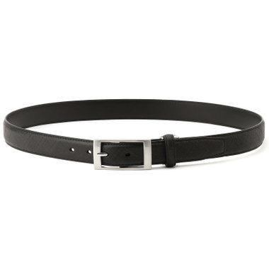 ピンバックルベルト 3.0幅/ブラック(ウエスト100cmまで対応)
