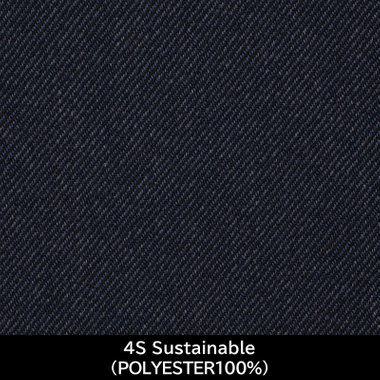 【日本製】【MEN'S】【パターンオーダー】【SKINNY】【秋冬】スーツ/ネイビー/4S Sustainable (POLYESTER100%)