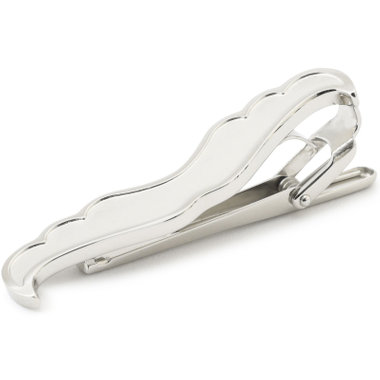 ネクタイピン タイクリップ 54mm×10mm/口髭