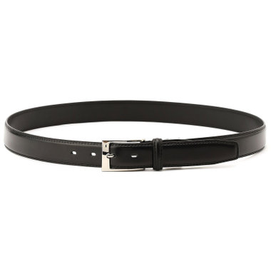 ピンバックルベルト 3.0幅/ブラック(ウエスト94cmまで対応)（SL