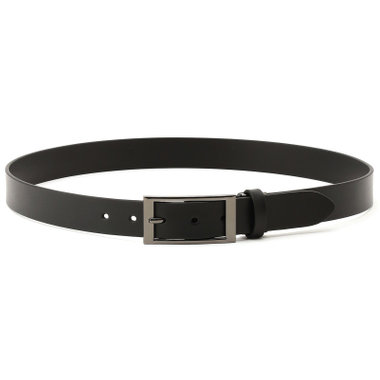 【発送在庫あり】ピンバックルベルト 3.0cm幅/ブラック(ウエスト91cmまで対応)