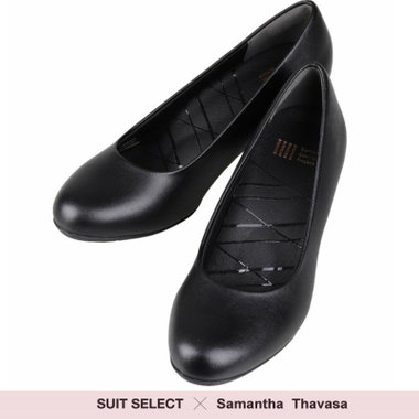 【SUIT SELECT×Samantha Thavasa】究極のパンプス/ブラック