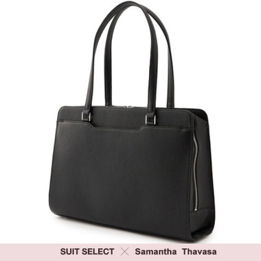 SUITSELECT × Samantha Thavasaコラボバッグ ブラック SUIT SELECT × Samantha Thavasa】コラボバッグ/ブラック（SM02-BK_X