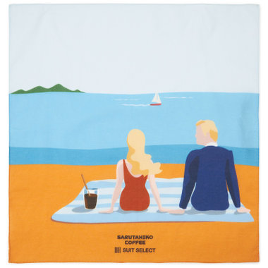 ハンカチ/ビーチ/SARUTAHIKO COFFEE