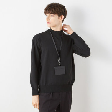 【RBC】BIZ KNIT モックネック/ブラック