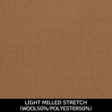 【国内縫製】【MEN'S】【パターンオーダー】【CLASSICO TAPERED W】【秋冬】スーツ/ベージュ/LIGHT MILLED STRETCH (WOOL50% POLYESTER50%)