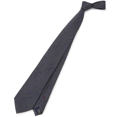 SILVER LINE】シルクネクタイ 8.0cm幅/グレー（S26AM-GE_GR_X