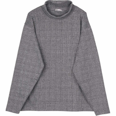 【未使用品】エンフォルド　タートルネックパーツ　ニット　グレー RBC】【秋冬】オフタートルネックニット/グレー＆ブラック