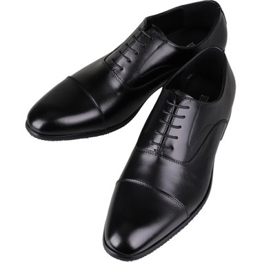 【SL】ストレートチップドレスシューズ/ブラック/革 /セメント製法