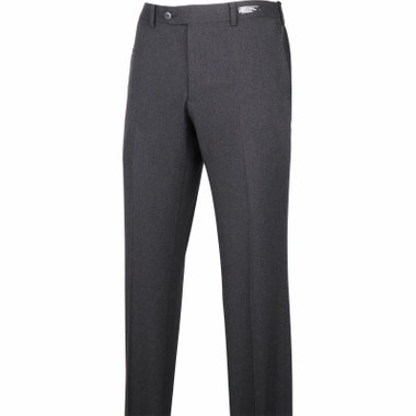 【WEB限定/OUTLET】【SLIM TAPERED】【秋冬】4S 0タックテーパードパンツ/ダークグレー/ウォッシャブル