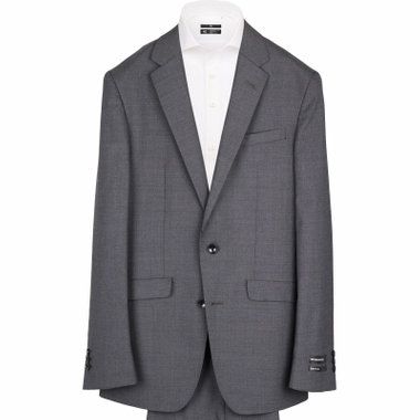 ＊AB4＊春夏物2つ釦スーツ/Crestman ノータック/グレー/新品 WEB限定/OUTLET】【CLASSICO TAPERED】【春夏】3釦段返り