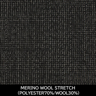 【国内縫製】【MEN'S】【パターンオーダー】【CLASSICO TAPERED S】【春夏】スーツ/グレー/MERINO WOOL STRETCH (POLYESTER70%/WOOL30%)