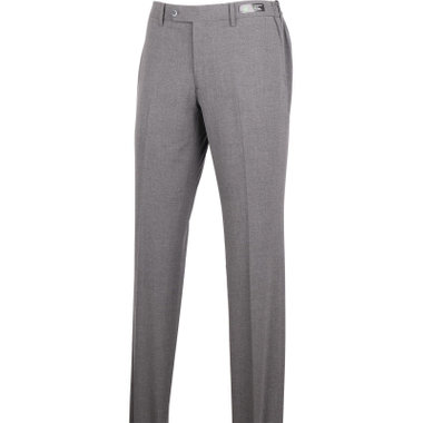 【WEB限定/OUTLET】【SLIM TAPERED】【春夏】0タックテーパードパンツ/グレー/ウエストシャーリング/ウォッシャブル/4S SUSTAINABILITY&ECOLOGY FABRIC