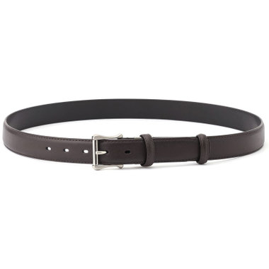 ピンバックルベルト 2.8cm幅/ダークブラウン(ウエスト96cmまで対応)