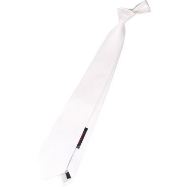 【SILVER LINE】シルクソリッド 慶事対応 ネクタイ 8.0cm幅/ホワイト/JAPAN MADE