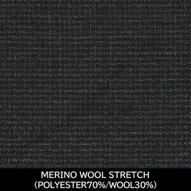 【日本製】【MEN'S】【パターンオーダー】【CLASSICO TAPERED S】【春夏】スーツ/ダークグレー×チェック/MERINO WOOL STRETCH (POLYESTER70% WOOL30%)