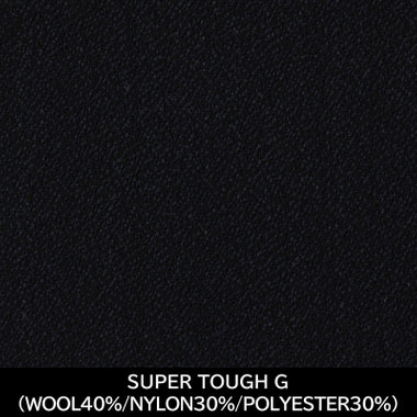 【国内縫製】【MEN'S】【パターンオーダー】【SKINNY】【秋冬】スーツ/ネイビー/SUPER TOUGH G (WOOL40%/NYLON30%/POLYESTER30%)