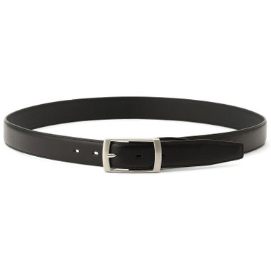 ピンバックルベルト 3.0幅/ブラック(ウエスト91cmまで対応)