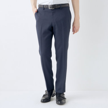 SUIT SELECT スラックス パンツ 洗える フレアパンツ レディース