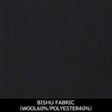 【日本製】【MEN'S】【パターンオーダー】【CLASSICO TAPERED S】【秋冬】スーツ/グレー×シャドーストライプ/BISHU FABRIC (WOOL60%/POLYESTER40%)