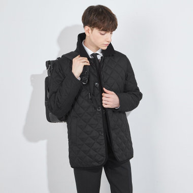 【SL】キルティングコート/ブラック