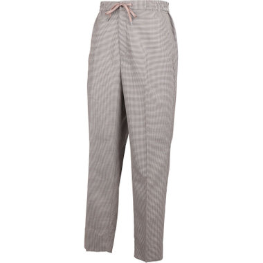 【発送在庫あり】【RBC】【春夏】オーバーサイズパンツ/ベージュ×チェック/ウエストシャーリング/ドローコード/裾上げ済仕様